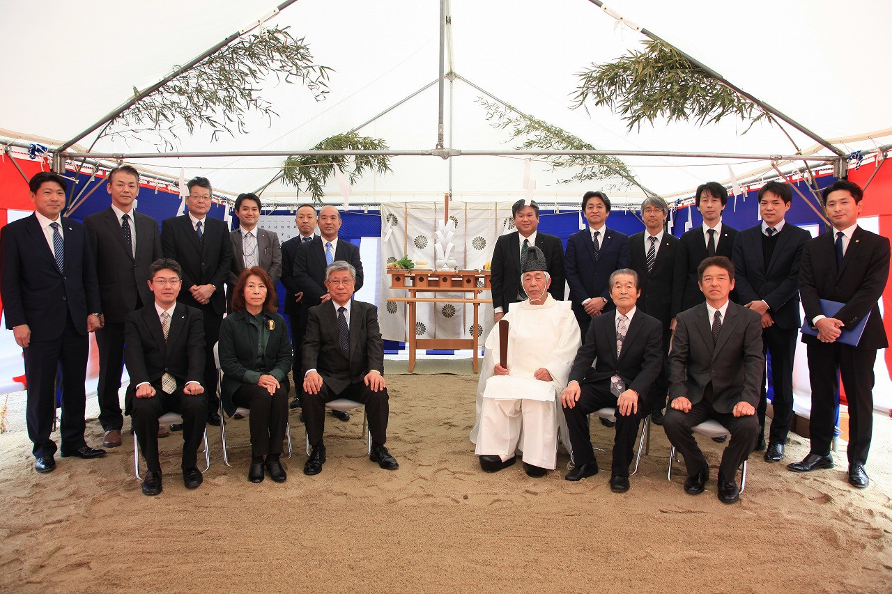 ２０２０年３月１８日　アーバンヴィラ京都神山クラシック　地鎮祭